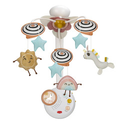 Tiny Love 2-в-1 Музикална въртележка Unicorn Wonderlands, 0-24м