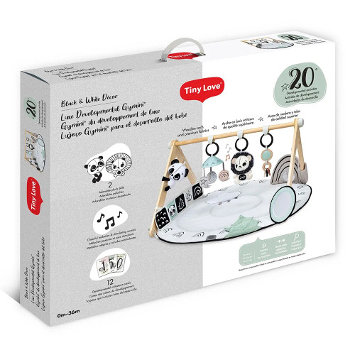 Tiny Love Активна гимнастика Luxe Gymini Black&White Decor, 0м+