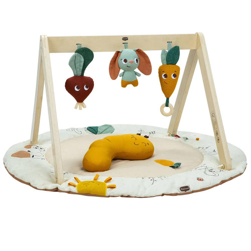 Tiny Love Активна гимнастика Luxe Gymini от Еко серията Garden of Adventures, 0м+