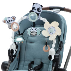 Tiny Love Арка с играчки за количка или столче за кола от серията Black&White Décor, 0м+