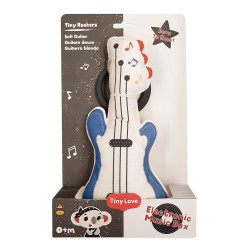Tiny Love Мека текстилна музикална играчка Китара от колекция Tiny Rockers, 0м+