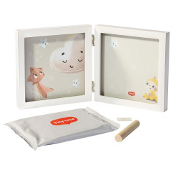 Tiny Love Рамка за Отпечатък и Снимка Tiny Creations - бяла, 0м+