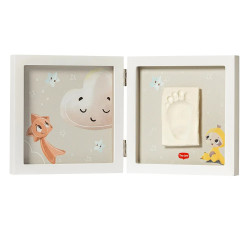 Tiny Love Рамка за Отпечатък и Снимка Tiny Creations - бяла, 0м+