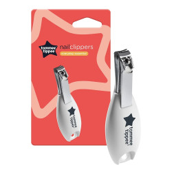 Tommee Tippee Бебешка нокторезачка със заоблени краища и гумирана ергономична дръжка