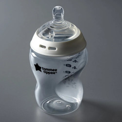 Tommee Tippee Комплект шишета за хранене Natural Start самостерилизиращи 2бр. х 260 мл, 0м+