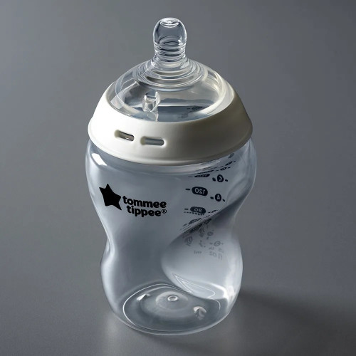 Tommee Tippee Комплект шишета за хранене Natural Start самостерилизиращи 2бр. х 260 мл, 0м+