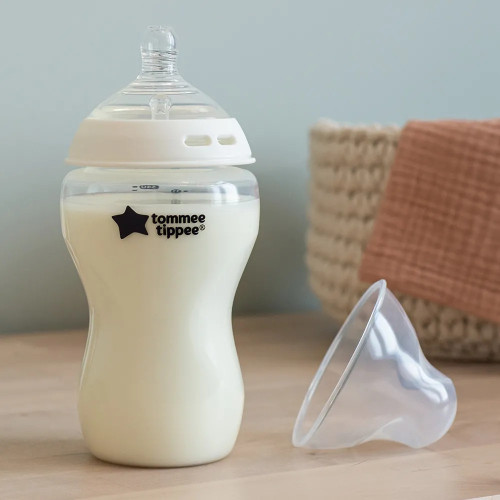 Tommee Tippee Комплект шишета за хранене Natural Start самостерилизиращи 2бр. х 340 мл, 3м+
