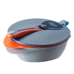 Tommee Tippee Купи за храна с капак и лъжица 7m+ (2 бр./оп.)