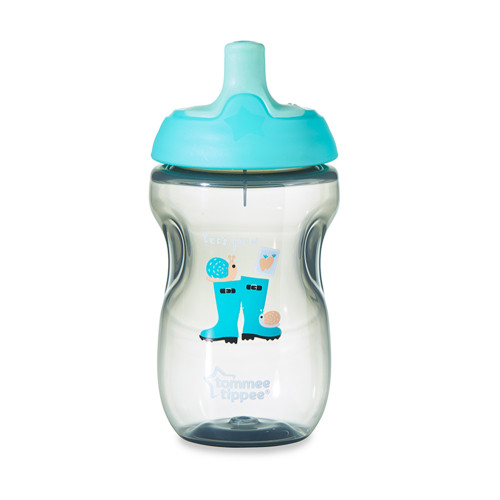 Tommee Tippee Неразливаща чаша със спортен накрайник 300 ml 12m+ - синя