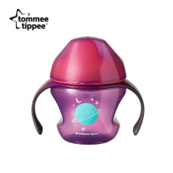 Tommee Tippee Неразливаща се чаша с мек накрайник 150 мл - лилава, 4м+