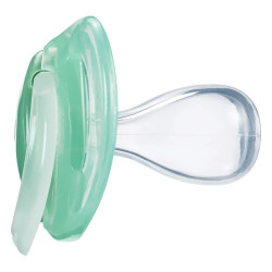 Tommee Tippee Ортодонтични залъгалки Night Time, 2 броя, зелени, 18-36м