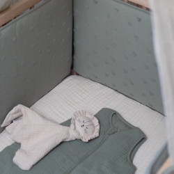 Trois Kilos Sept Обиколник за бебешка кошара 40×180 см - HONEY