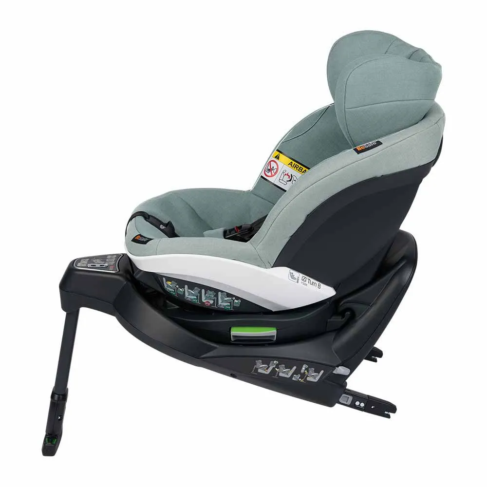 https://www.roshko.bg/media/catalog/product/cache/1/image/9df78eab33525d08d6e5fb8d27136e95/1/1/BeSafe iZi Turn B i-Size столче за кола - Sea Green Melange 6.webp