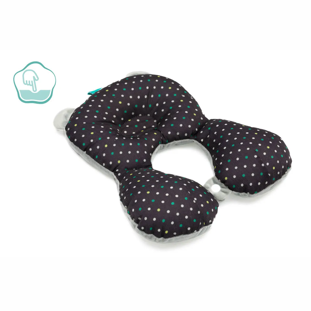 https://www.roshko.bg/media/catalog/product/cache/1/image/9df78eab33525d08d6e5fb8d27136e95/1/6/Fillikid двулицева детска възглавница за път – Grey Dotted.webp
