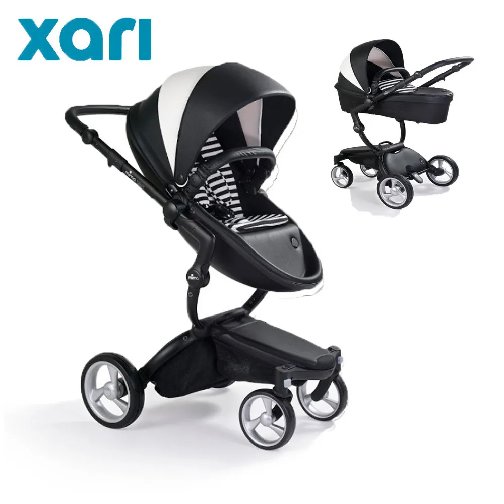 https://www.roshko.bg/media/catalog/product/cache/1/image/9df78eab33525d08d6e5fb8d27136e95/2/8/Mima Детска количка Xari Black and White 2в1.webp