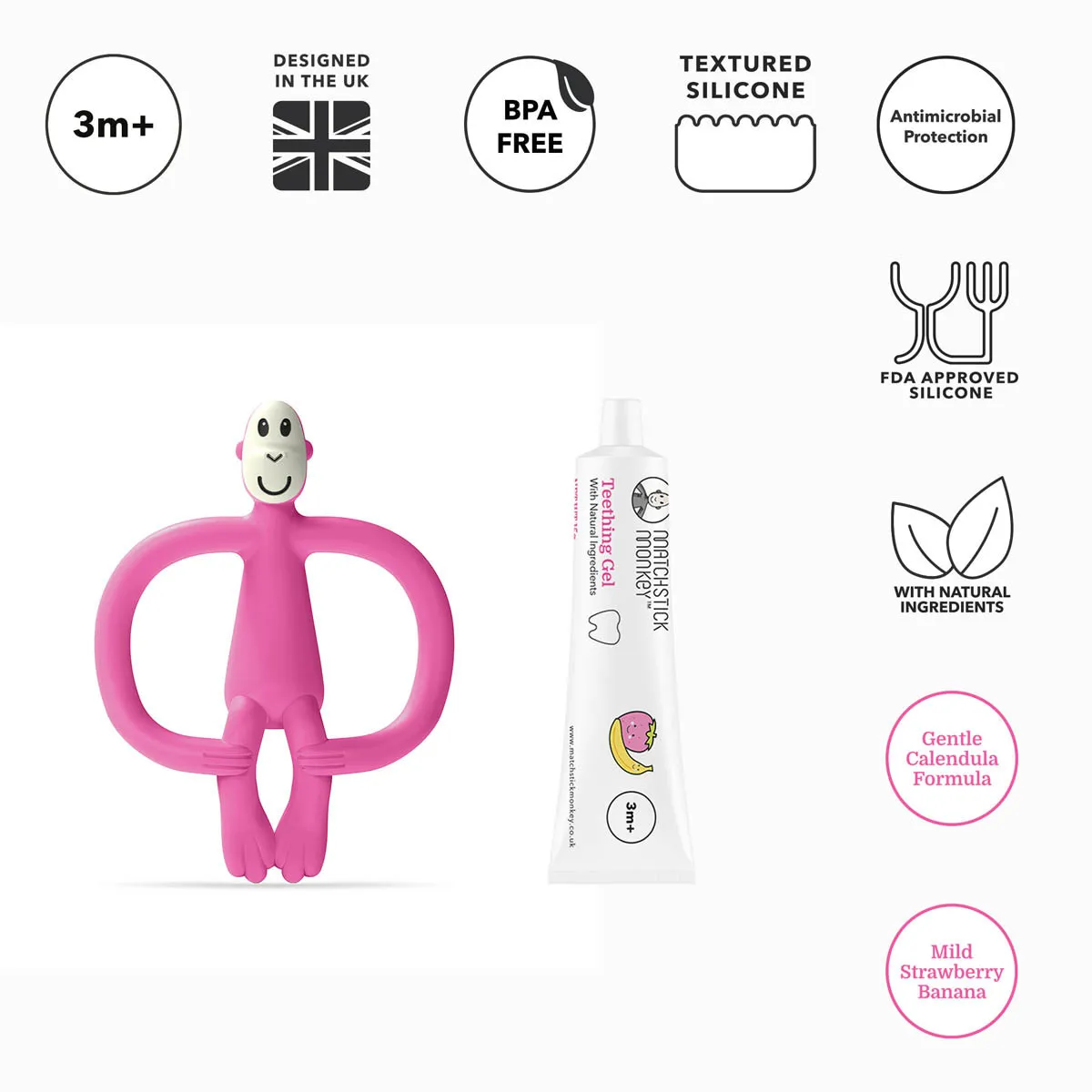 https://www.roshko.bg/media/catalog/product/cache/1/image/9df78eab33525d08d6e5fb8d27136e95/2/_/Matchstick Monkey Animal Teether чесалка с апликатор и гел за никнещи зъбки - Pink.webp