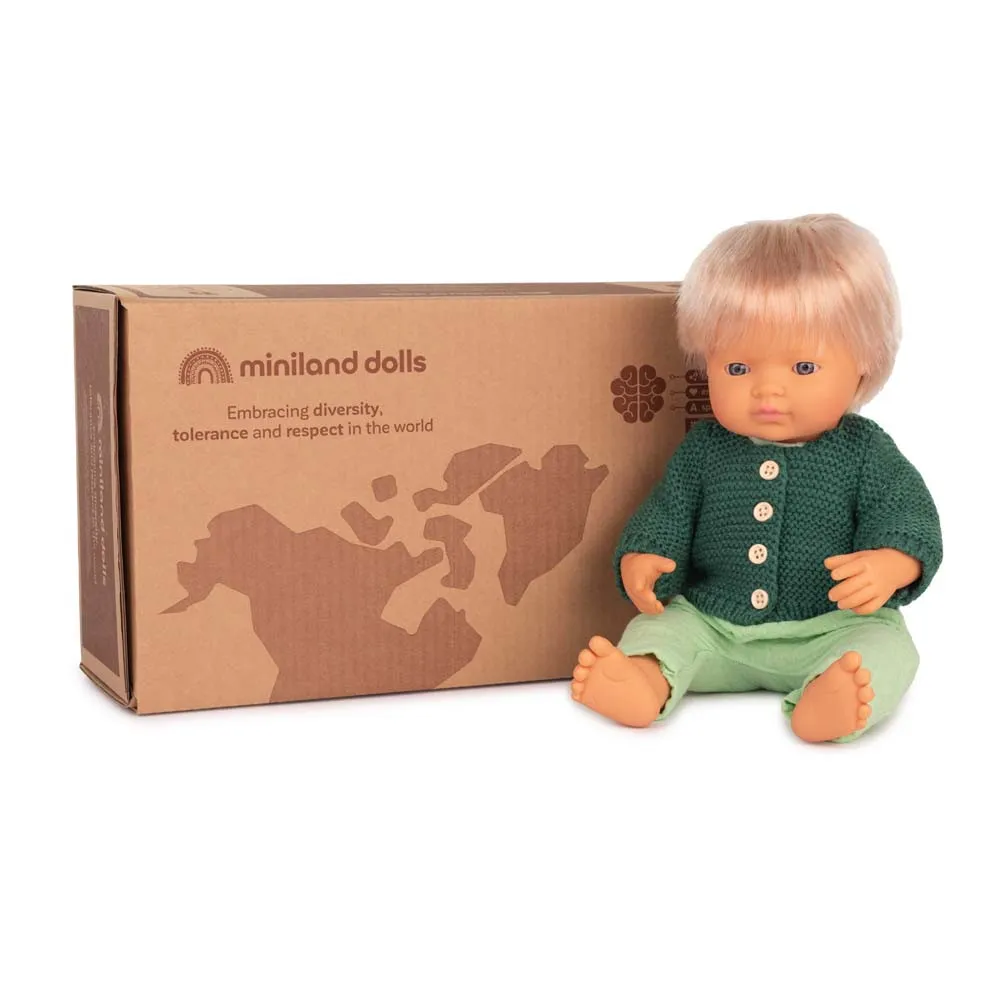 https://www.roshko.bg/media/catalog/product/cache/1/image/9df78eab33525d08d6e5fb8d27136e95/3/1/Miniland Baby кукла момченце 38 см със зелена жилетка.webp