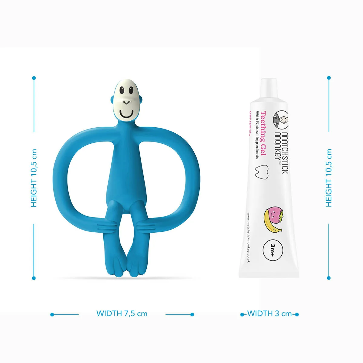 https://www.roshko.bg/media/catalog/product/cache/1/image/9df78eab33525d08d6e5fb8d27136e95/3/_/Matchstick Monkey Animal Teether чесалка с апликатор и гел за никнещи зъбки -Blue.webp