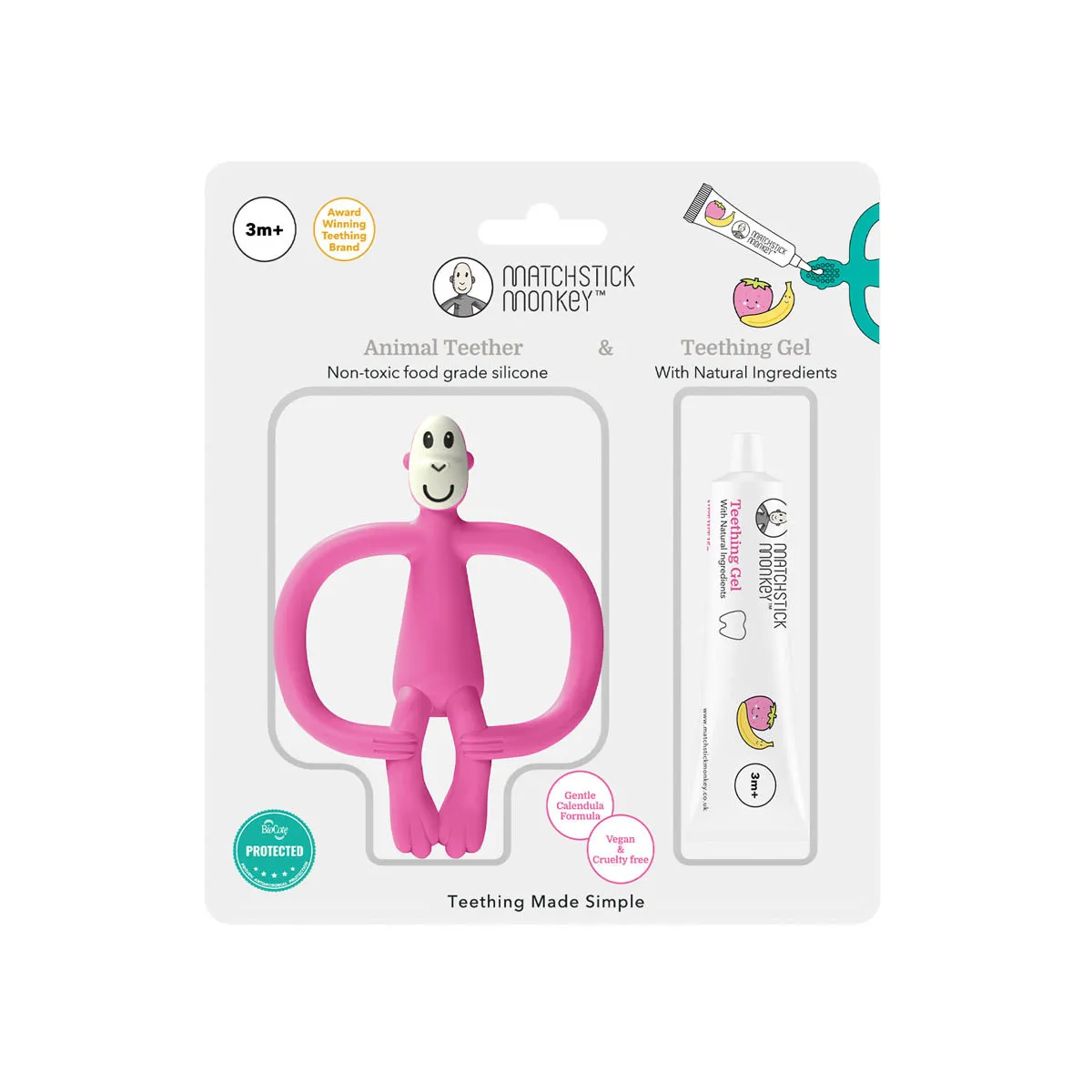 https://www.roshko.bg/media/catalog/product/cache/1/image/9df78eab33525d08d6e5fb8d27136e95/4/_/Matchstick Monkey Animal Teether чесалка с апликатор и гел за никнещи зъбки - Pink.webp