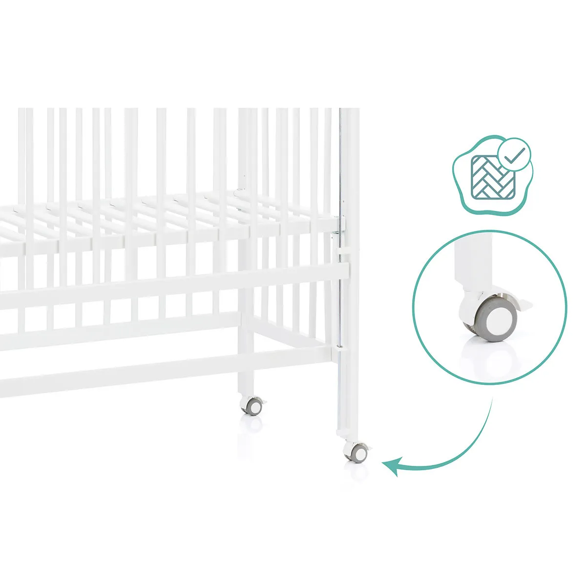 https://www.roshko.bg/media/catalog/product/cache/1/image/9df78eab33525d08d6e5fb8d27136e95/5/5/Fillikid Nino дървена кошара за съвместно спане - White.webp