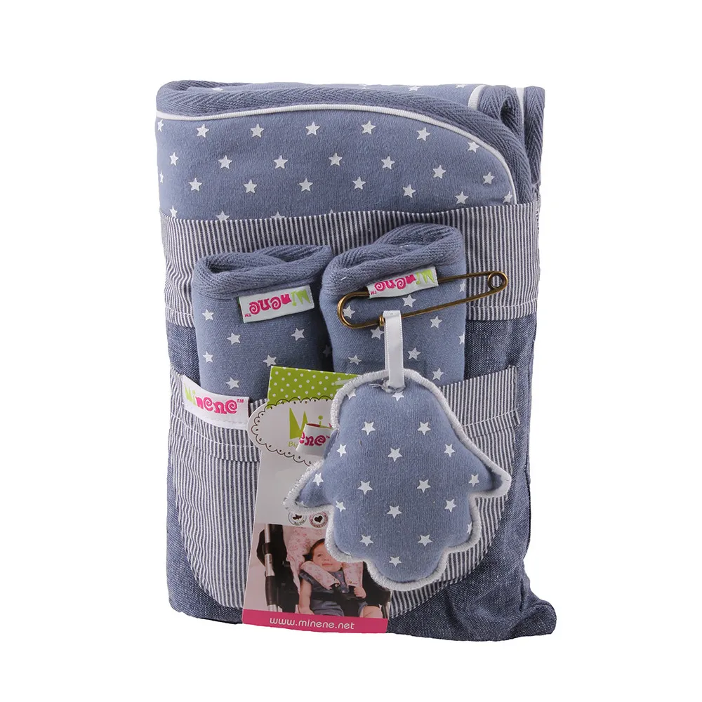 https://www.roshko.bg/media/catalog/product/cache/1/image/9df78eab33525d08d6e5fb8d27136e95/_/3/Minene облегалка за количка с протектори за колани  - синьо със звездички.webp
