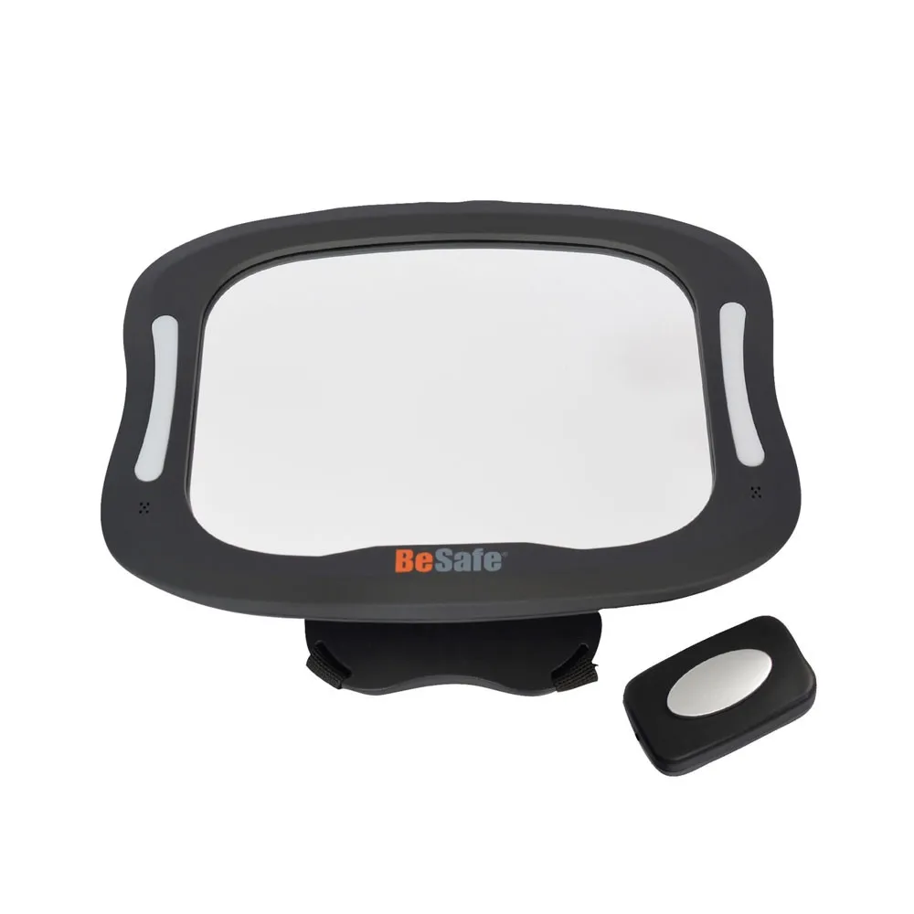 https://www.roshko.bg/media/catalog/product/cache/1/image/9df78eab33525d08d6e5fb8d27136e95/b/a/BeSafe бебешко огледало за обратно виждане XL със светлини Baby Mirror XL with LED.webp