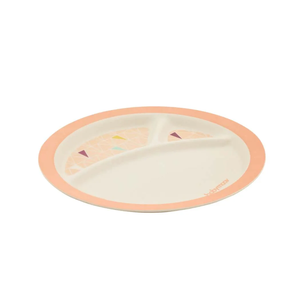 https://www.roshko.bg/media/catalog/product/cache/1/image/9df78eab33525d08d6e5fb8d27136e95/b/a/Babymoov Bamboo Dinnerware Set Peach - А005511 комплект за хранене 2.webp