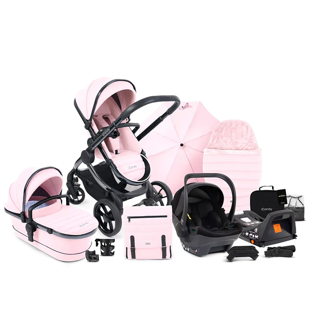 https://www.roshko.bg/media/catalog/product/cache/1/image/9df78eab33525d08d6e5fb8d27136e95/b/e/ количка iCandy Peach 7 Complete Bundle - Phantom-Blush и стол за кола Cocoon с ISOFix база.webp