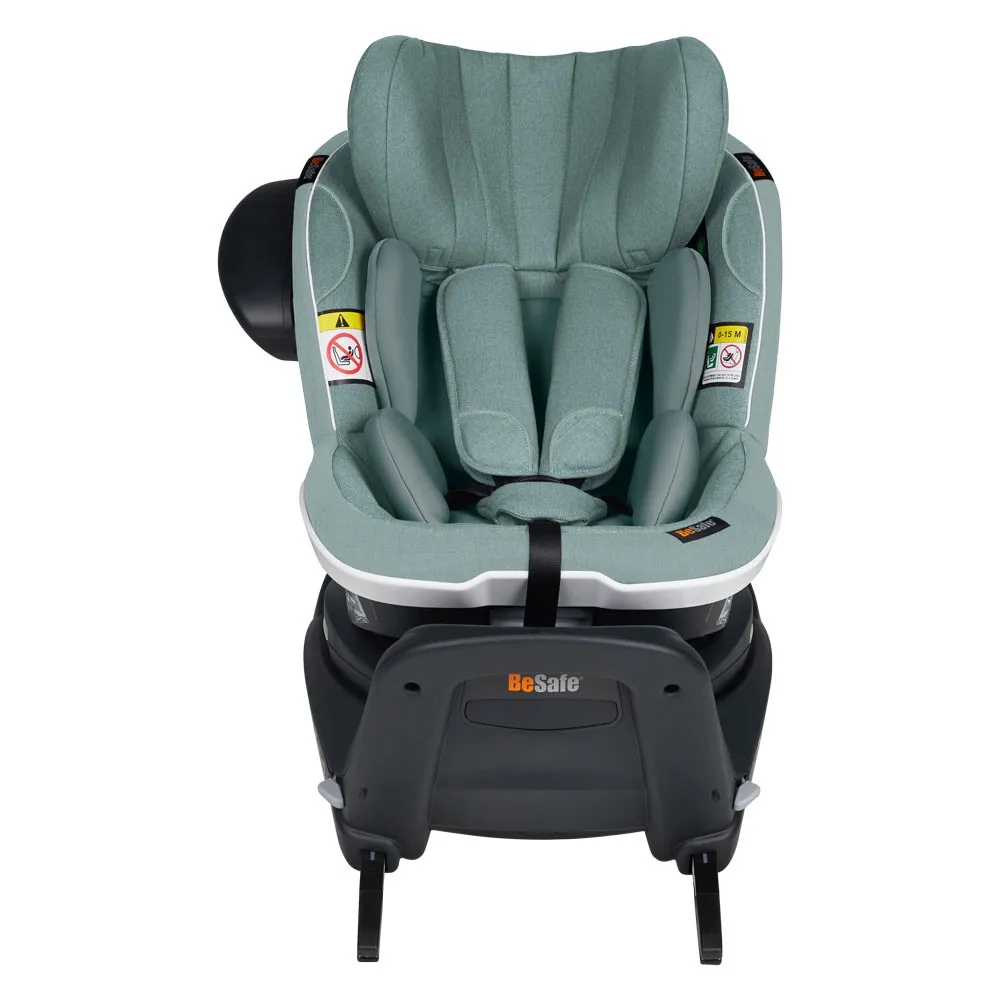 https://www.roshko.bg/media/catalog/product/cache/1/image/9df78eab33525d08d6e5fb8d27136e95/b/e/BeSafe iZi Turn i-Size Sea Green Melange.webp