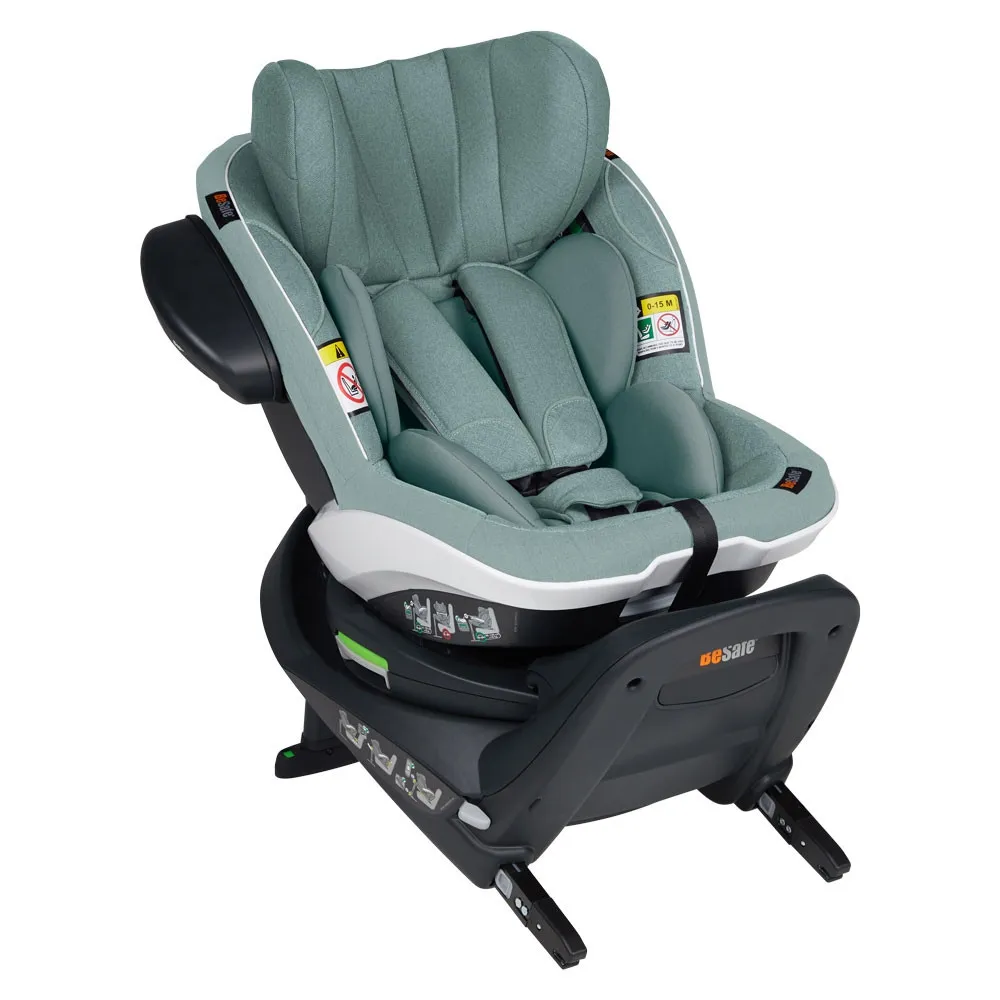 https://www.roshko.bg/media/catalog/product/cache/1/image/9df78eab33525d08d6e5fb8d27136e95/b/e/BeSafe детска седалка 0-18 iZi Turn i-Size Sea Green Melange.webp