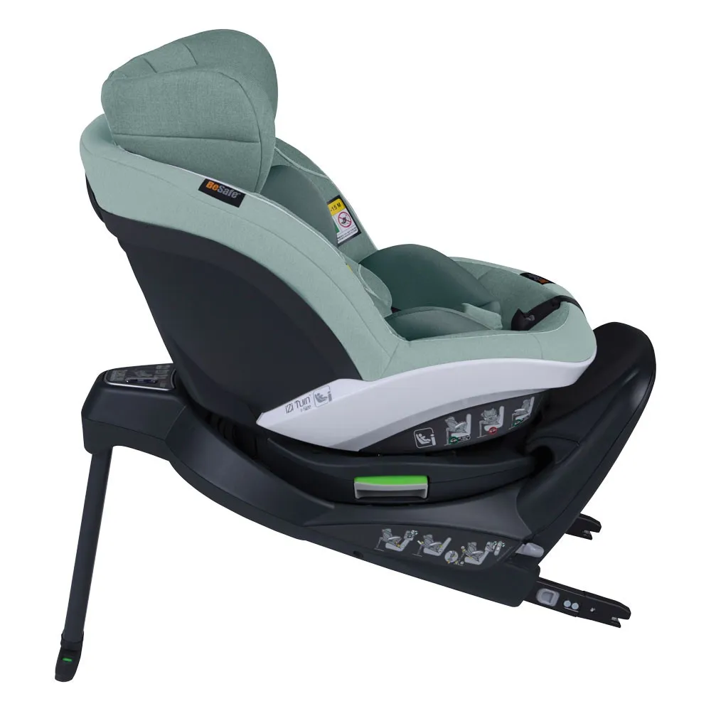 https://www.roshko.bg/media/catalog/product/cache/1/image/9df78eab33525d08d6e5fb8d27136e95/b/e/BeSafe детско столче за кола 0-18 кг iZi Turn i-Size Sea Green Melange.webp