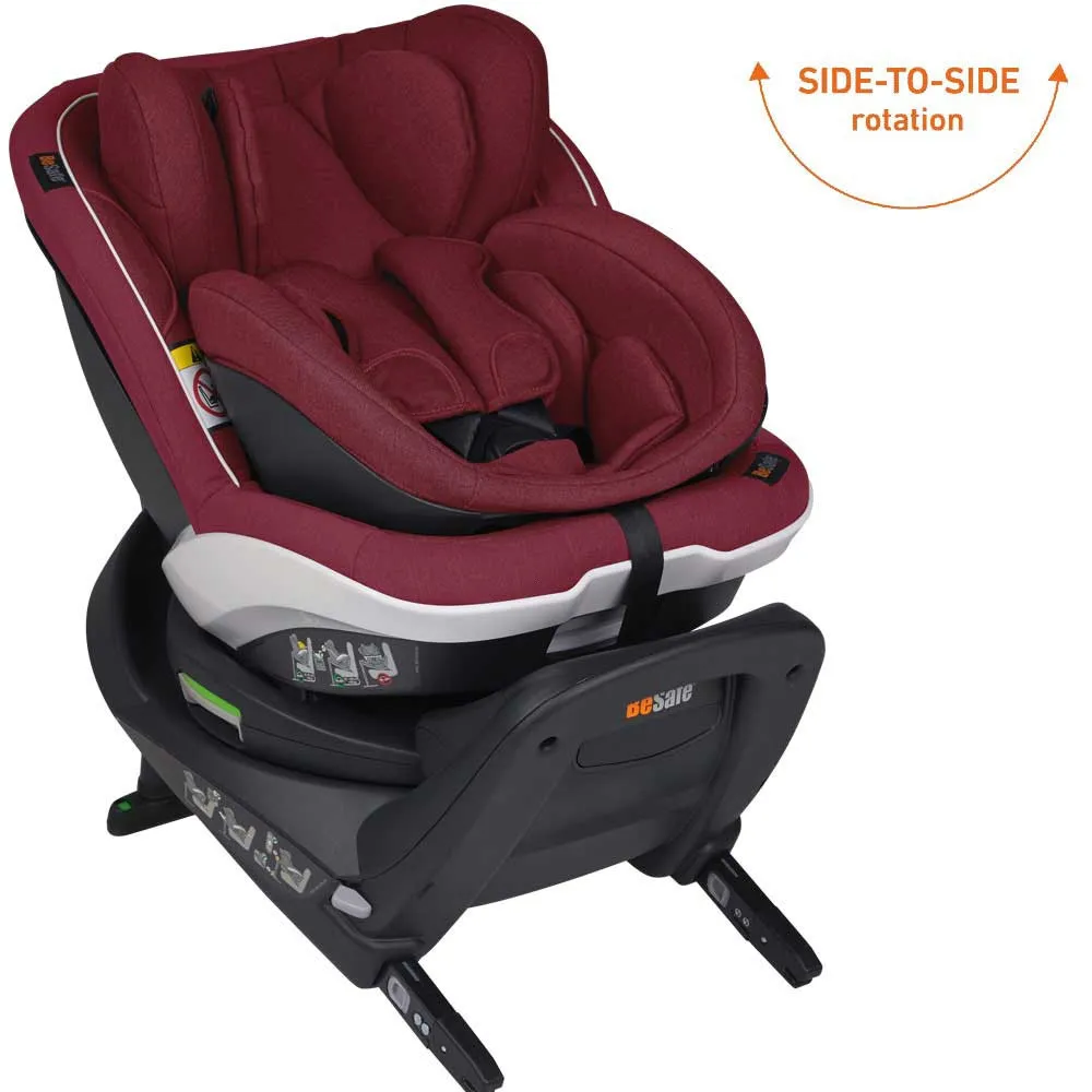 https://www.roshko.bg/media/catalog/product/cache/1/image/9df78eab33525d08d6e5fb8d27136e95/b/e/BeSafe iZi Twist B i-Size столче за кола Burgundy Melange .webp
