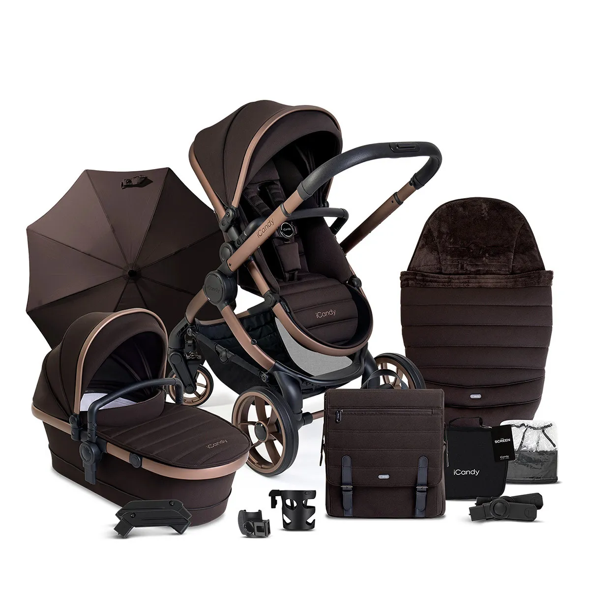 https://www.roshko.bg/media/catalog/product/cache/1/image/9df78eab33525d08d6e5fb8d27136e95/d/e/ количка iCandy Peach 7 Complete Bundle - Pecan.webp