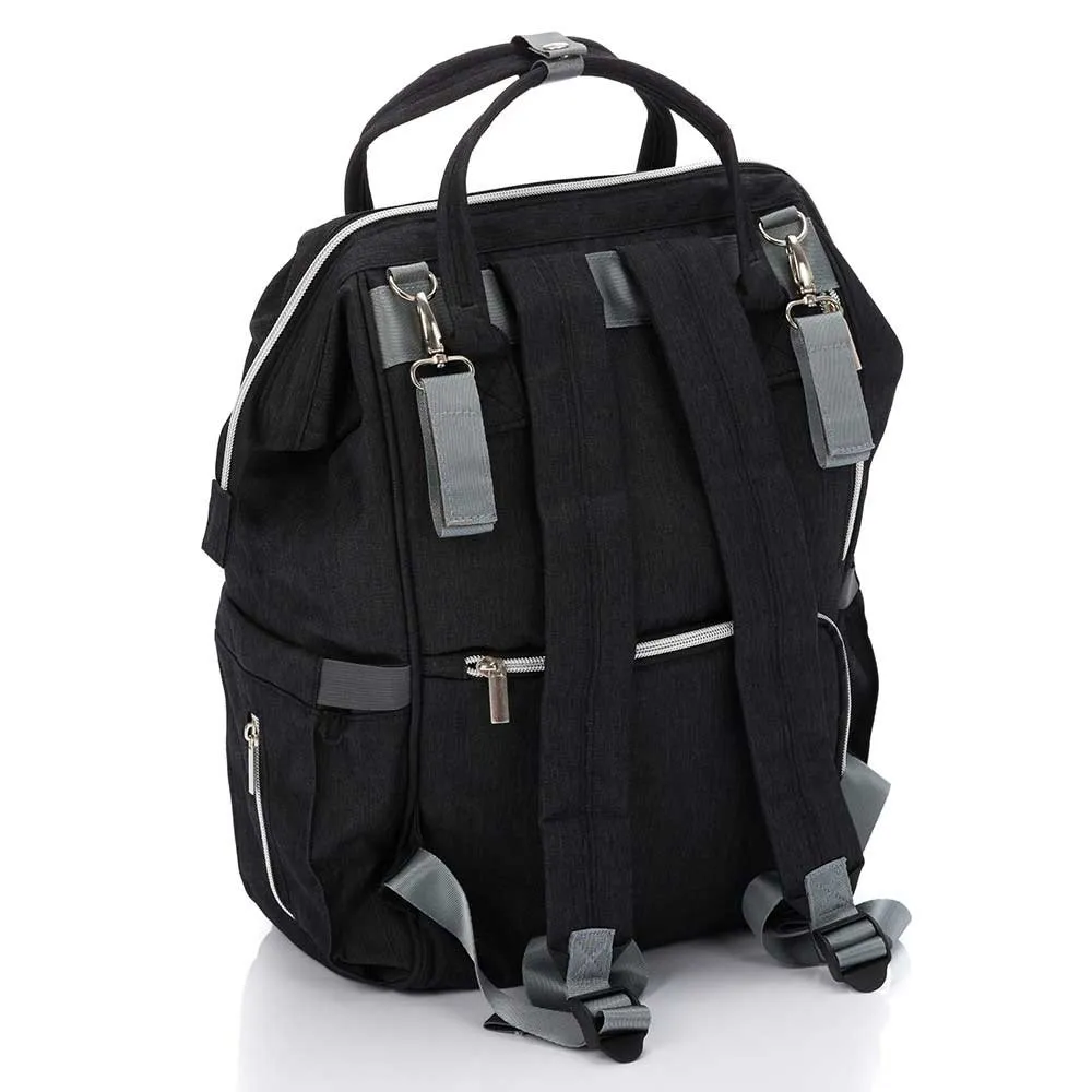 https://www.roshko.bg/media/catalog/product/cache/1/image/9df78eab33525d08d6e5fb8d27136e95/f/i/Fillikid Diaper Bag Paris раница за детска количка - Black Melange 2.webp