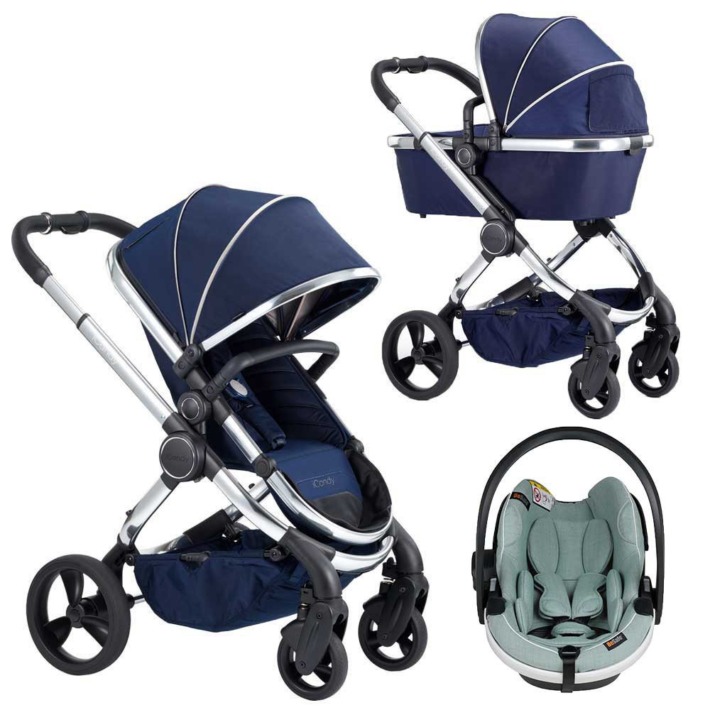 Icandy peach sale chrome indigo