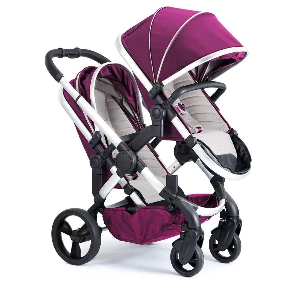 iCandy Peach Double Satin Damson