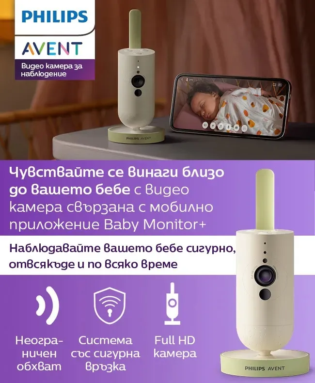 Full HD камера с приложение Baby Monitor+