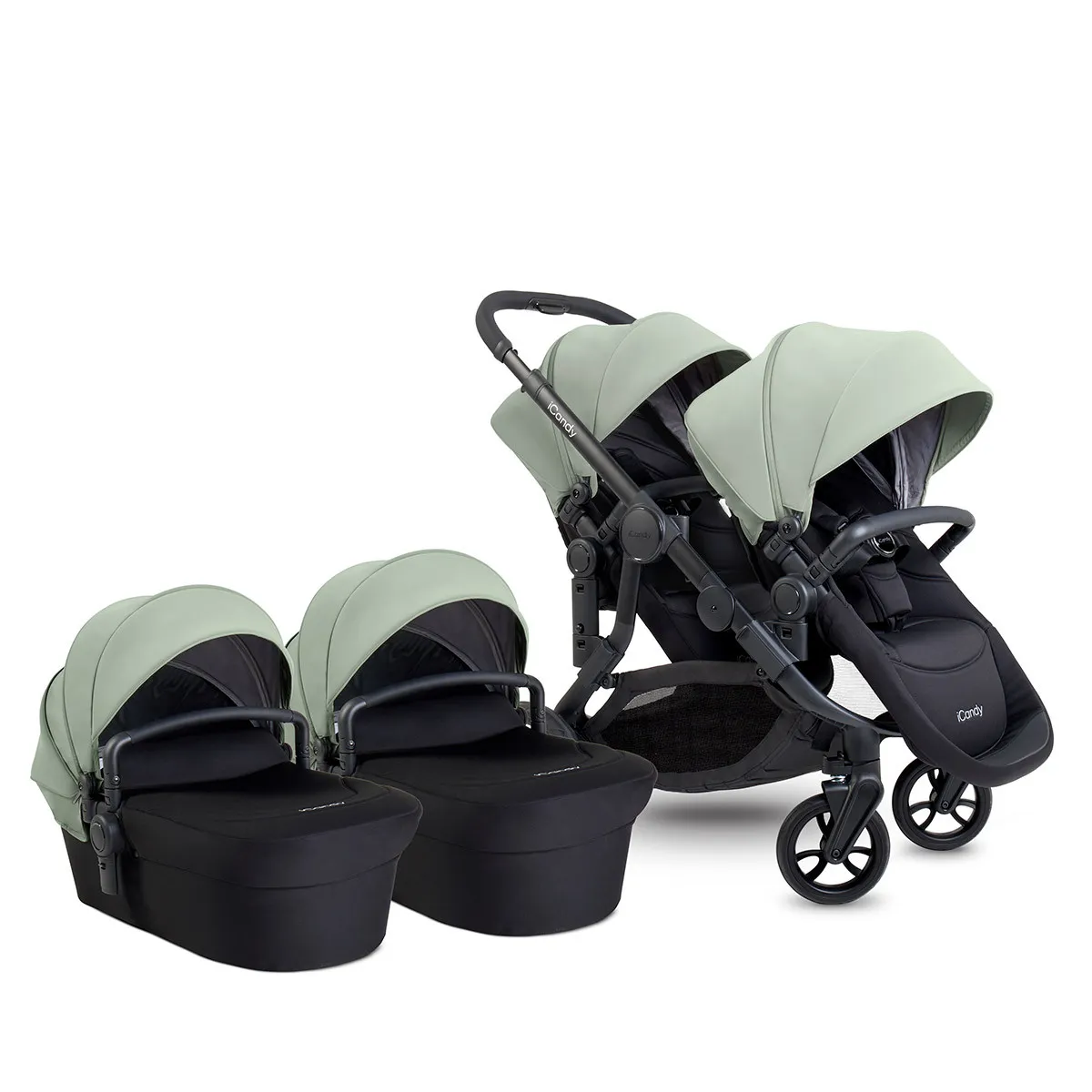 https://www.roshko.bg/media/catalog/product/cache/1/image/9df78eab33525d08d6e5fb8d27136e95/k/o/ количка за близнаци iCandy Orange 4 Complete Twin - Pistachio.webp