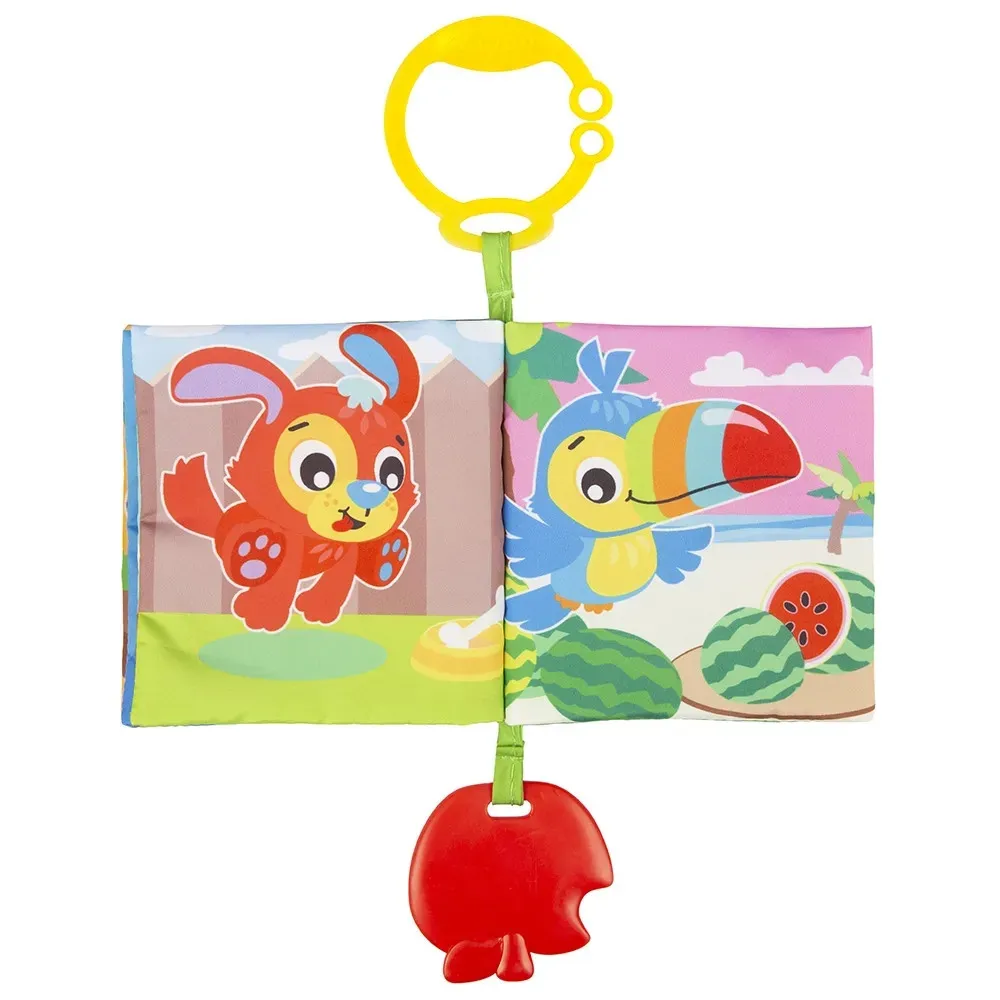 https://www.roshko.bg/media/catalog/product/cache/1/image/9df78eab33525d08d6e5fb8d27136e95/p/g/Playgro Текстилна книжка за количка с гризалка, 0м+.webp
