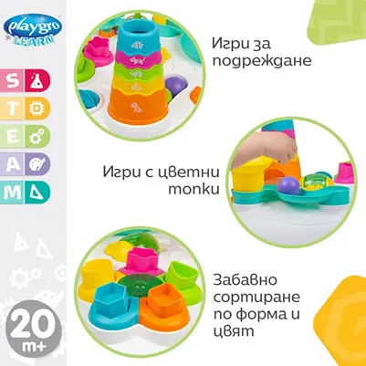Активна играчка Учебна маса със светлини и звуци