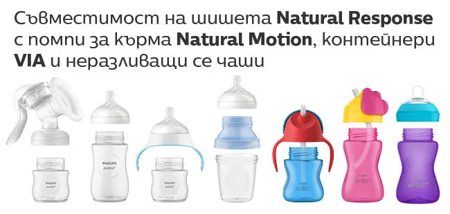 Комплект от 3 шишета Natural Response 260 мл