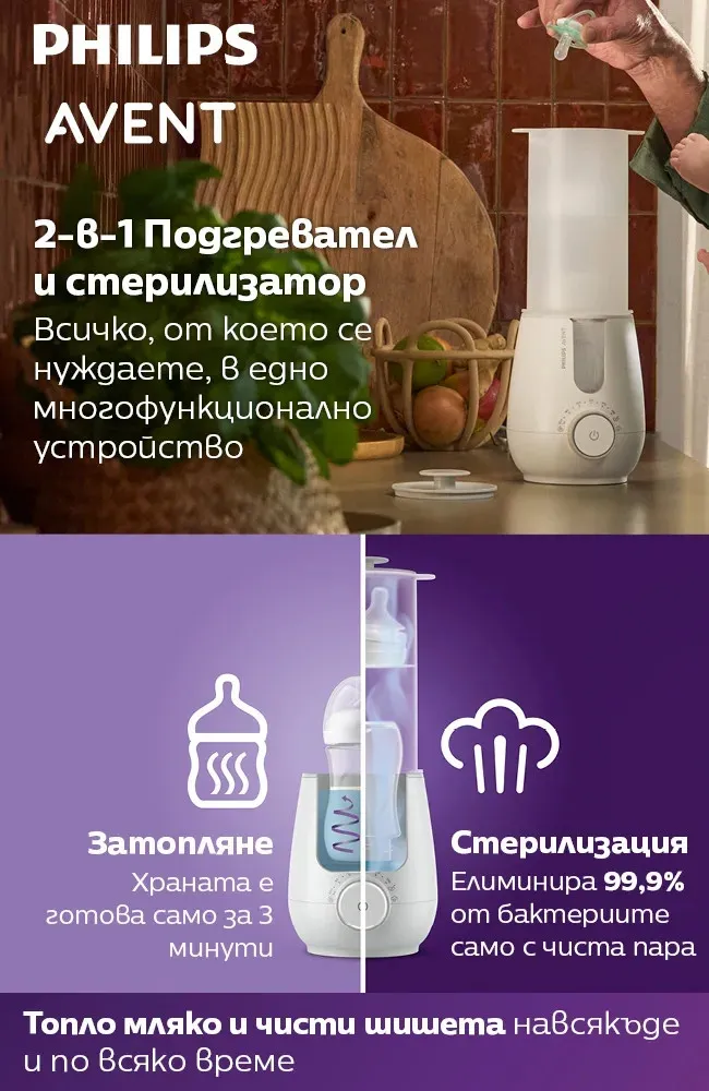 Philips AVENT Premium Стерилизатор и подгревател 2-в-1