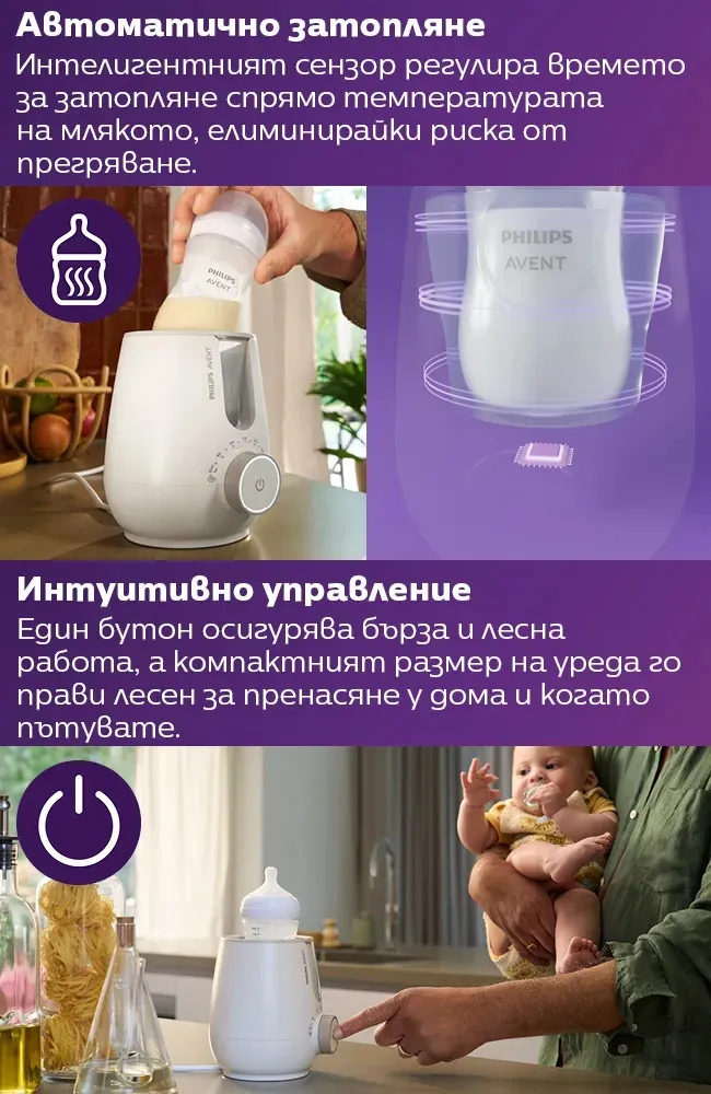 Philips AVENT Premium Стерилизатор и подгревател 2-в-1