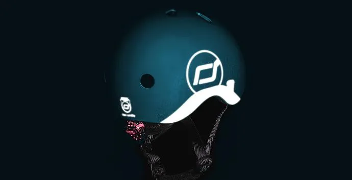 Scoot and Ride детска каска размер XXS-S - Reflective
