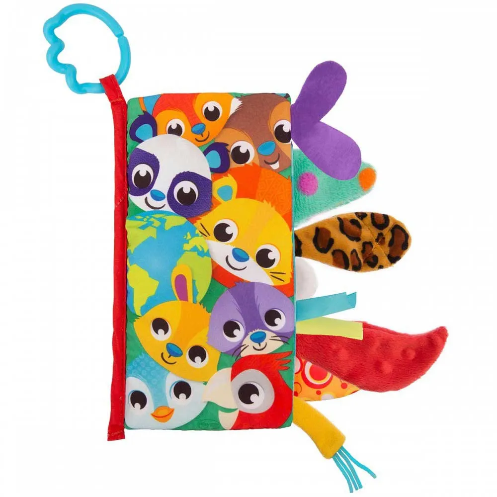https://www.roshko.bg/media/catalog/product/cache/1/image/9df78eab33525d08d6e5fb8d27136e95/s/e/Playgro Tails of the World сензорна книжка за забавление и обучение 3м+.webp