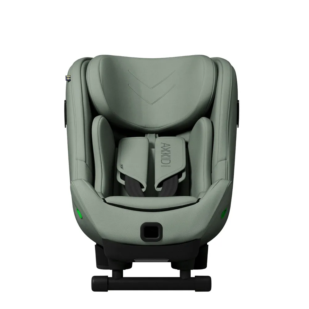 https://www.roshko.bg/media/catalog/product/cache/1/image/9df78eab33525d08d6e5fb8d27136e95/s/t/ за кола Axkid Minikid 4 Max, от 6 месеца до 7 години - Nordic Bloom Green.webp