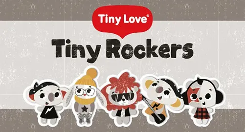 Tiny Love Мека двулицева книжка – Tiny Rockers