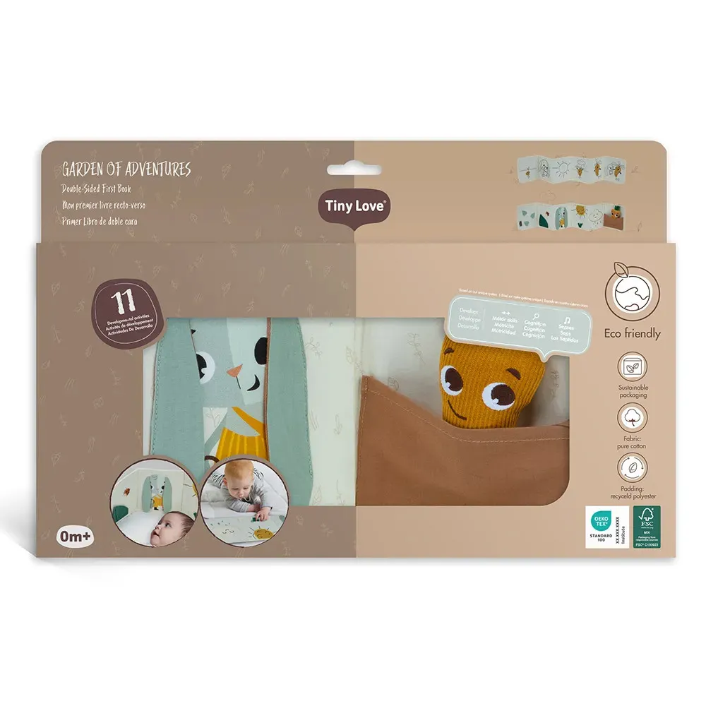 https://www.roshko.bg/media/catalog/product/cache/1/image/9df78eab33525d08d6e5fb8d27136e95/t/l/Tiny Love Мека двулицева книжка-обиколник от Еко серията Garden of Adventures.webp