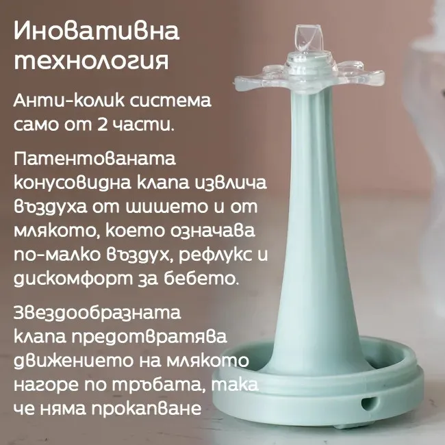 Комплект от 2 самостерилизиращи се шишета