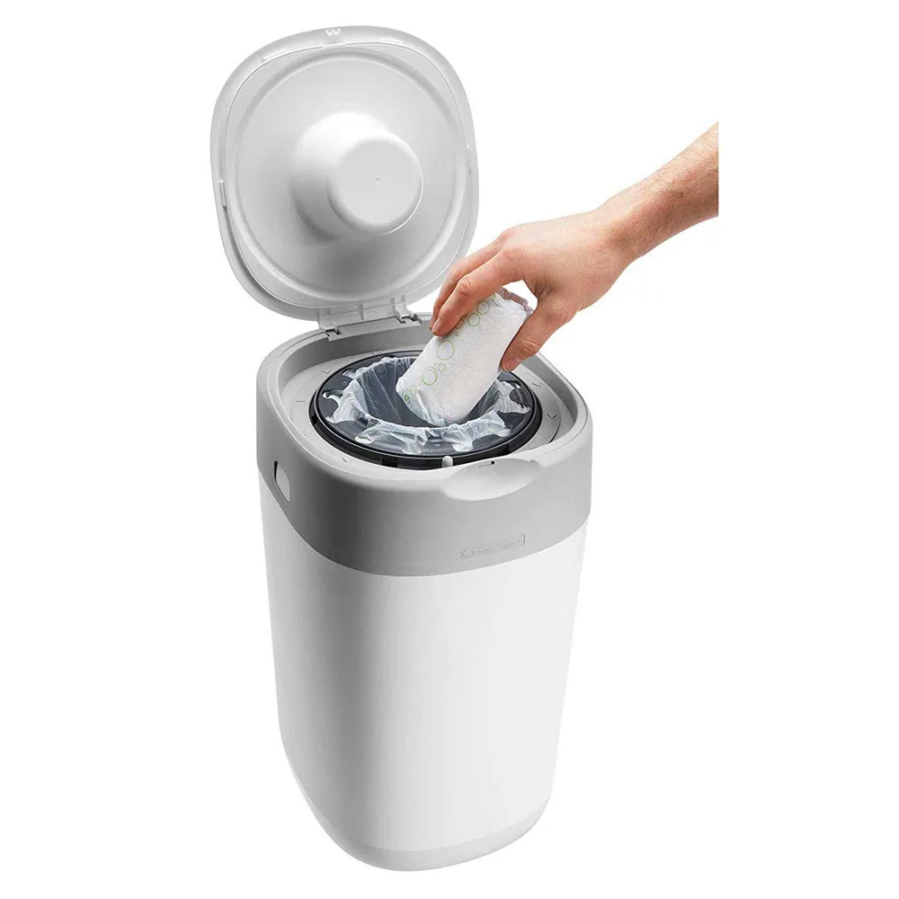 https://www.roshko.bg/media/catalog/product/cache/1/image/9df78eab33525d08d6e5fb8d27136e95/t/o/Tommee Tippee Twist and Click кош за пелени за еднократна употреба - бял 2.webp